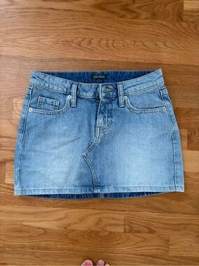 Denim skirt